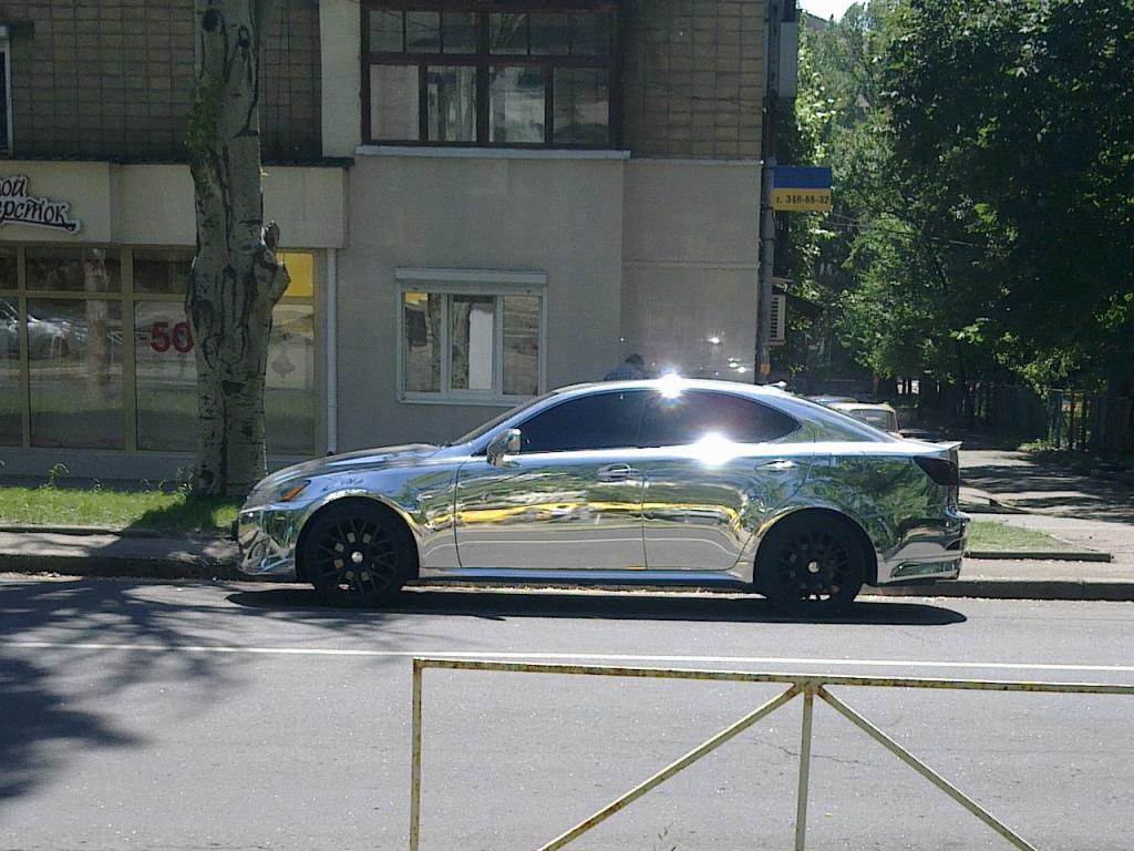 Золотой хром Лексус