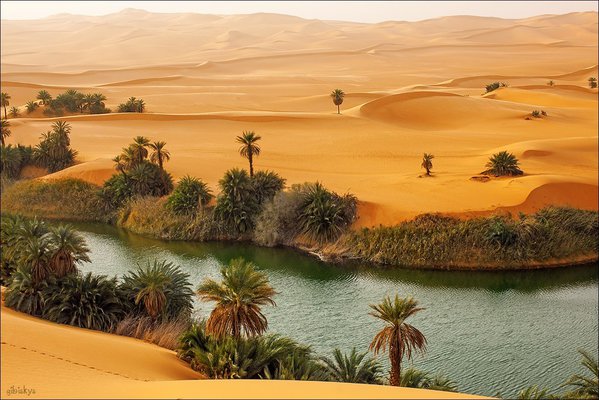 Соленое озеро Um Al Maa, Сахара, Ливия.jpg